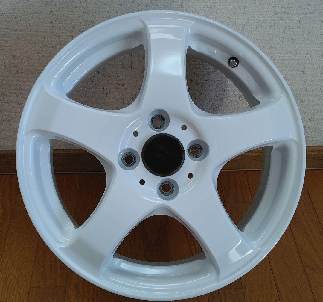 finalist fz-s5 15インチ 5.5j +43 ホワイト 美品