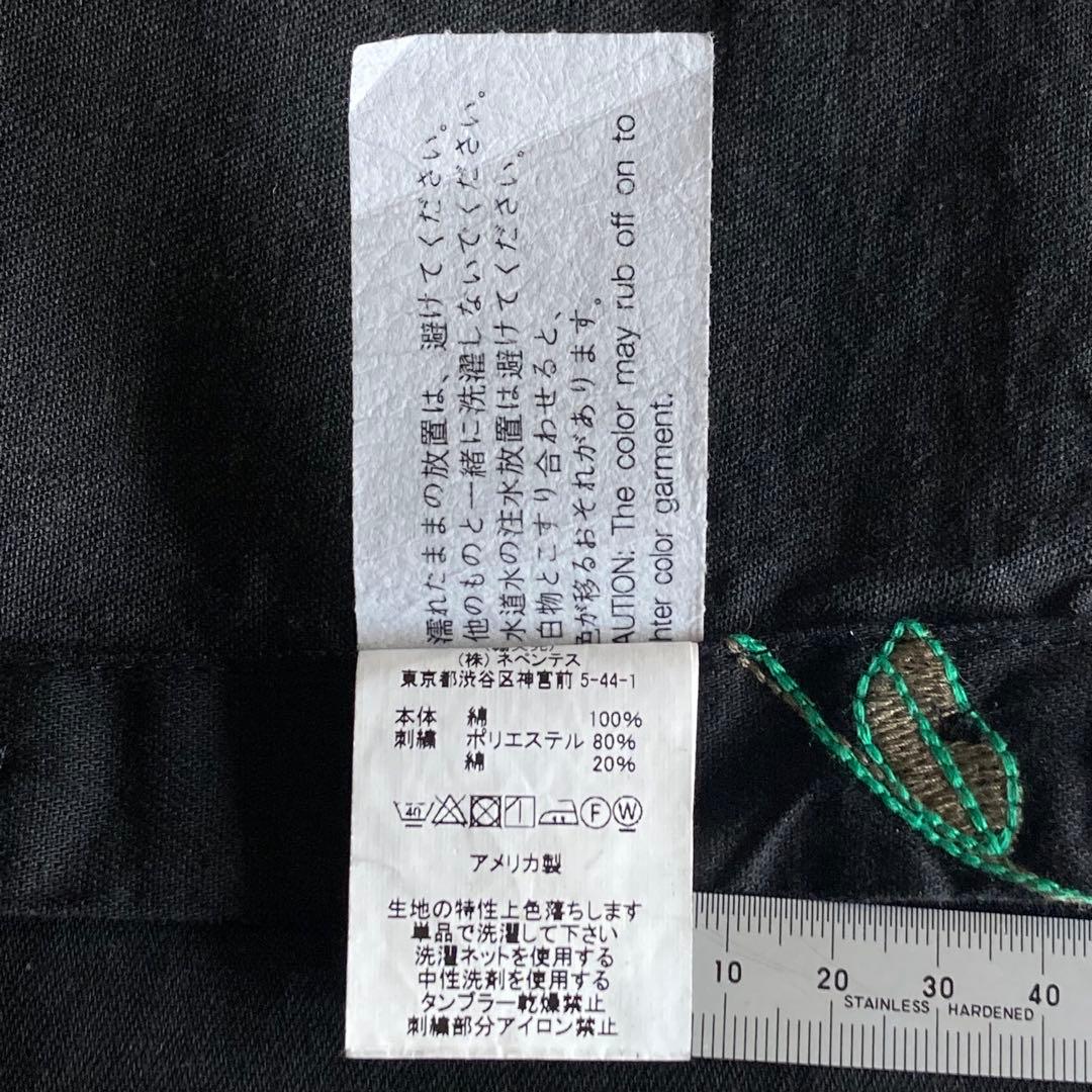 新品 エンジニアードガーメンツ ボタンショール 花柄刺繍 ネペンテス ニードルズ