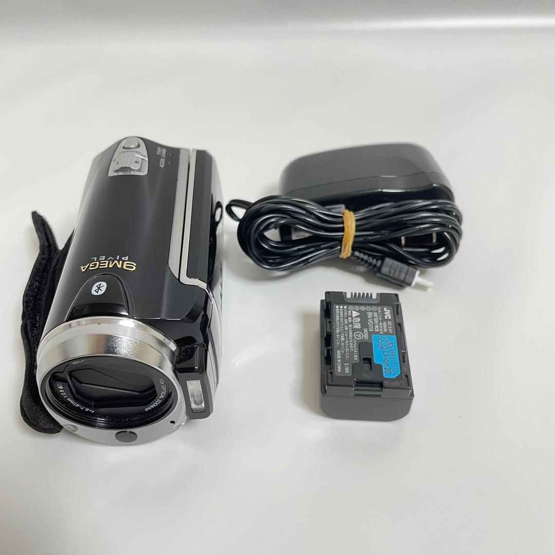 JVC ケンウッド　GZ-HM570 ビデオカメラ　ブラック　ハンディカム