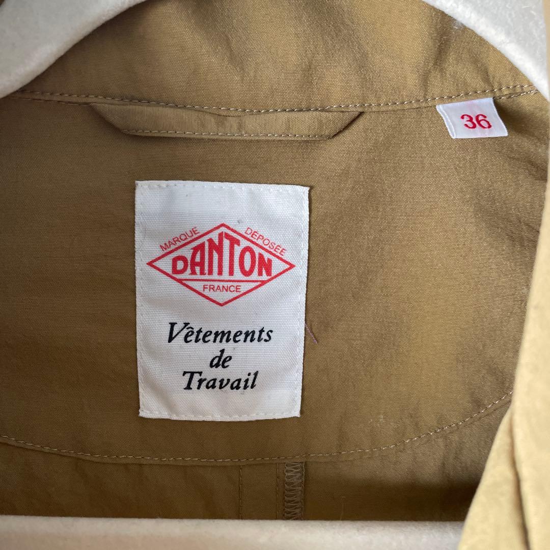 DANTON トレンチコート キャメル 36