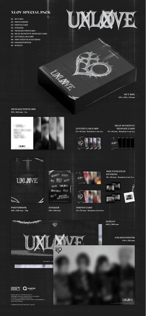 【欠品なし】XLOV UXLXVE special pack