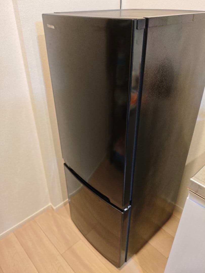 TOSHIBA 冷蔵庫　ブラック　2024年製　153L