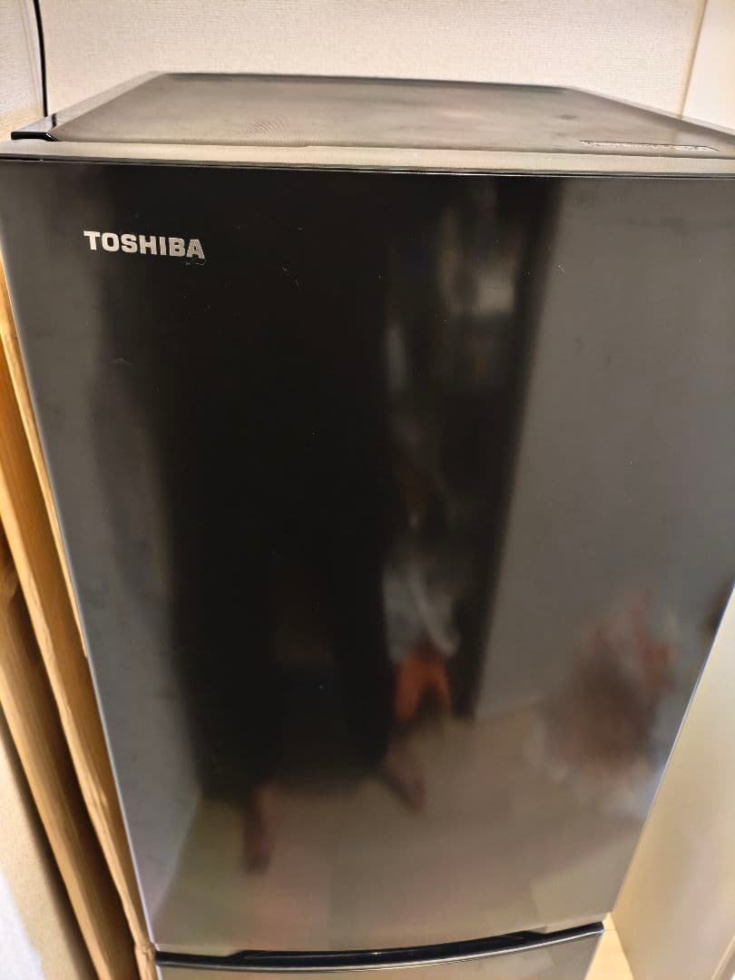 TOSHIBA 冷蔵庫　ブラック　2024年製　153L