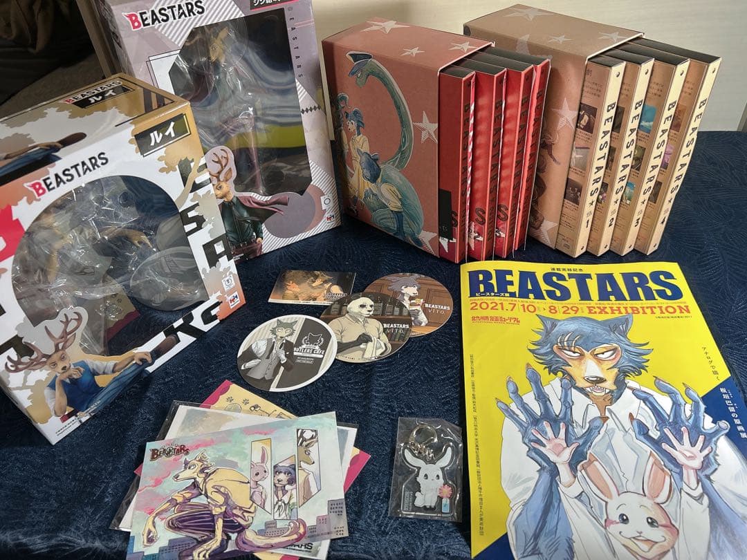 《3月限定》 BEASTARS 1期2期DVD フィギュア　初回限定版セット