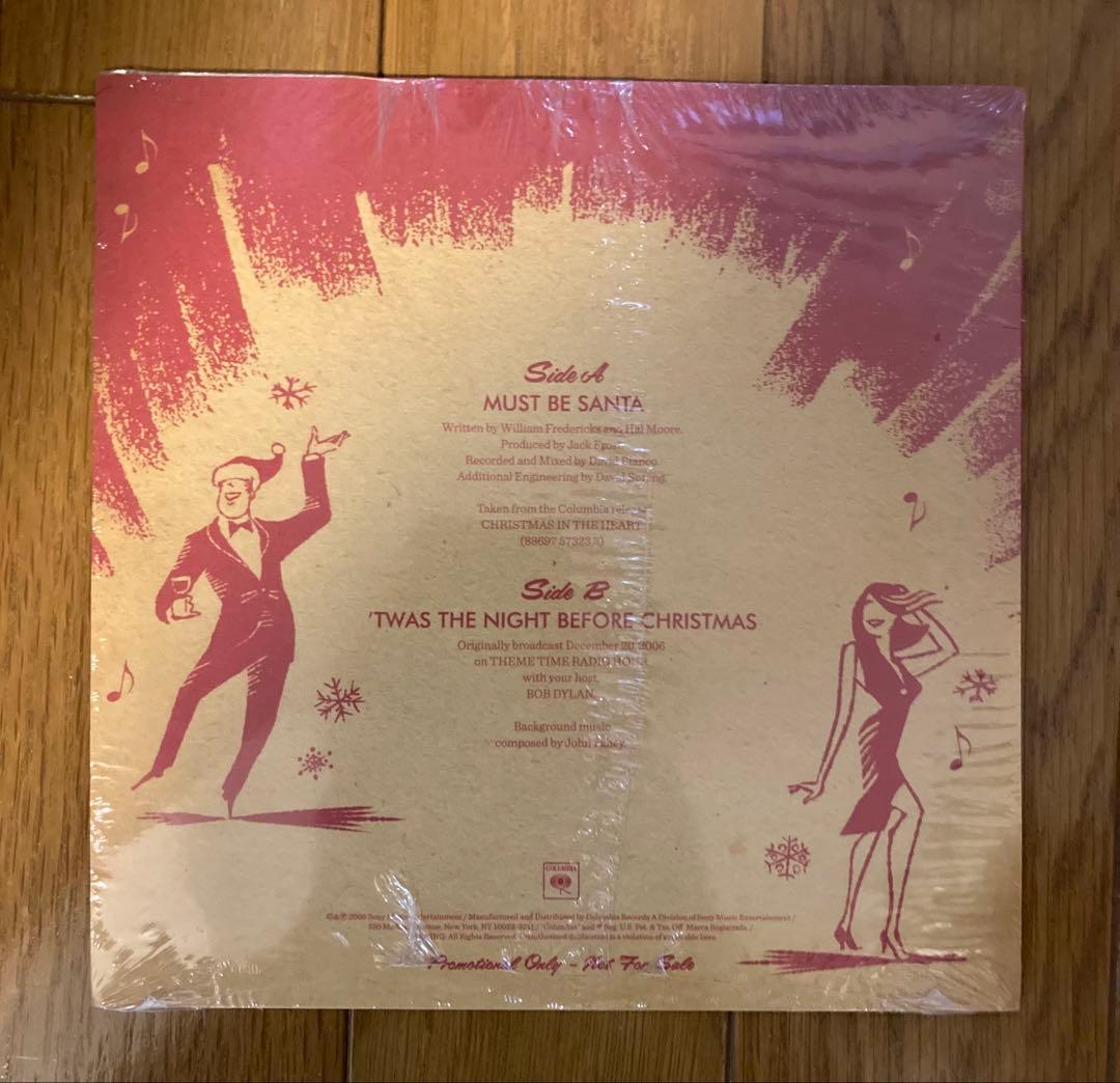 稀少プロモ赤盤Must Be SantaボブディランBob Dylanレコード