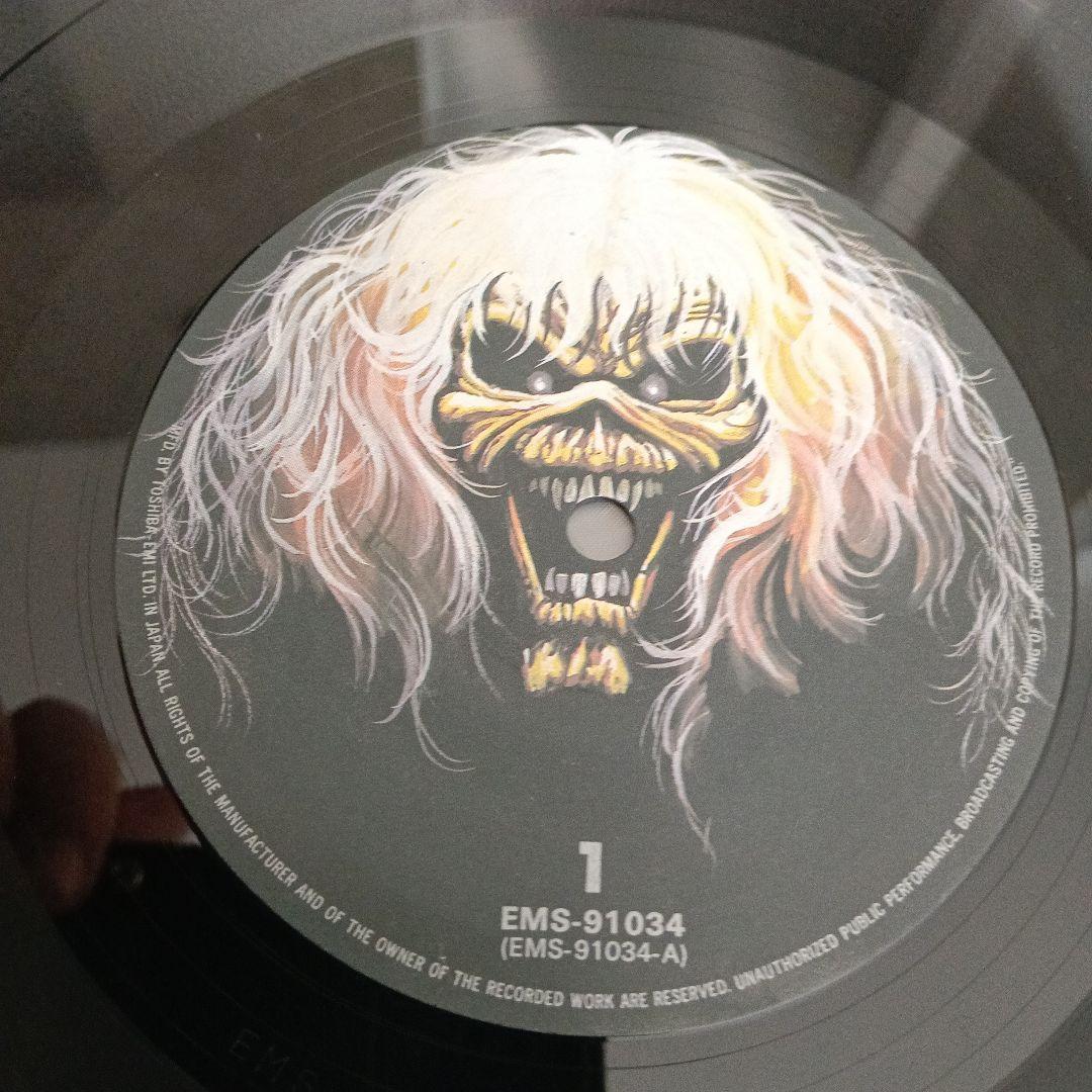 IRON MAIDEN Number of the Beast レコードメガデス