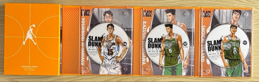 SLAM DUNK DVD-BOX〈初回生産限定・18枚組・桜木花道「10」仕…