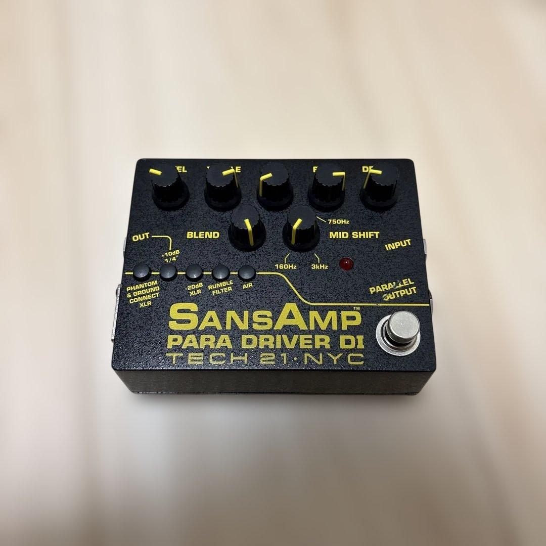 ベース TECH 21 SANSAMP PARA D DI