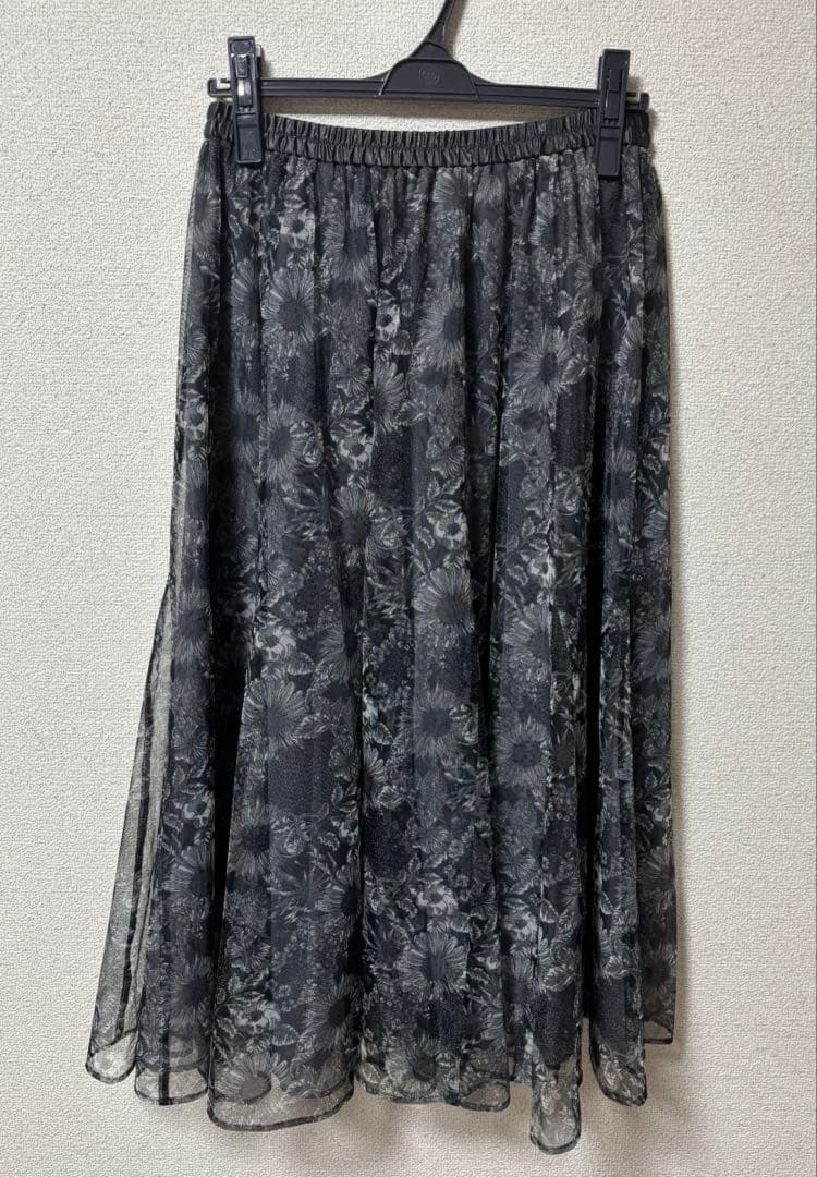 美品 AMACA Swim Dunclare チュールスカート グレー