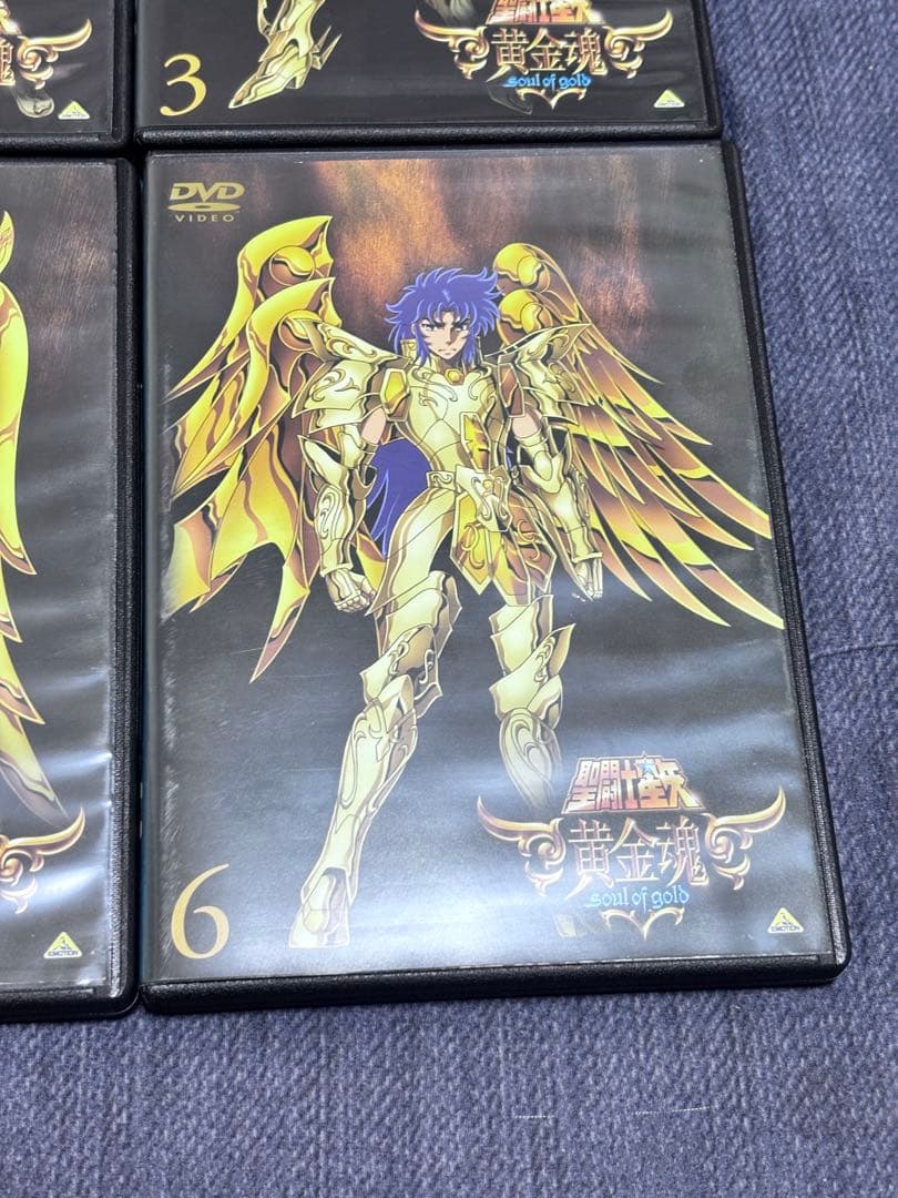 聖闘士星矢 黄金魂 DVD全巻セット おまけ2冊
