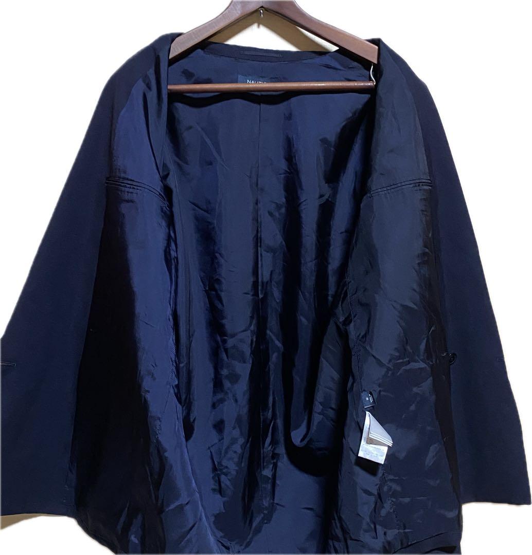 美品 NAUTICA リラックスウール ダブルブレステッドジャケット M