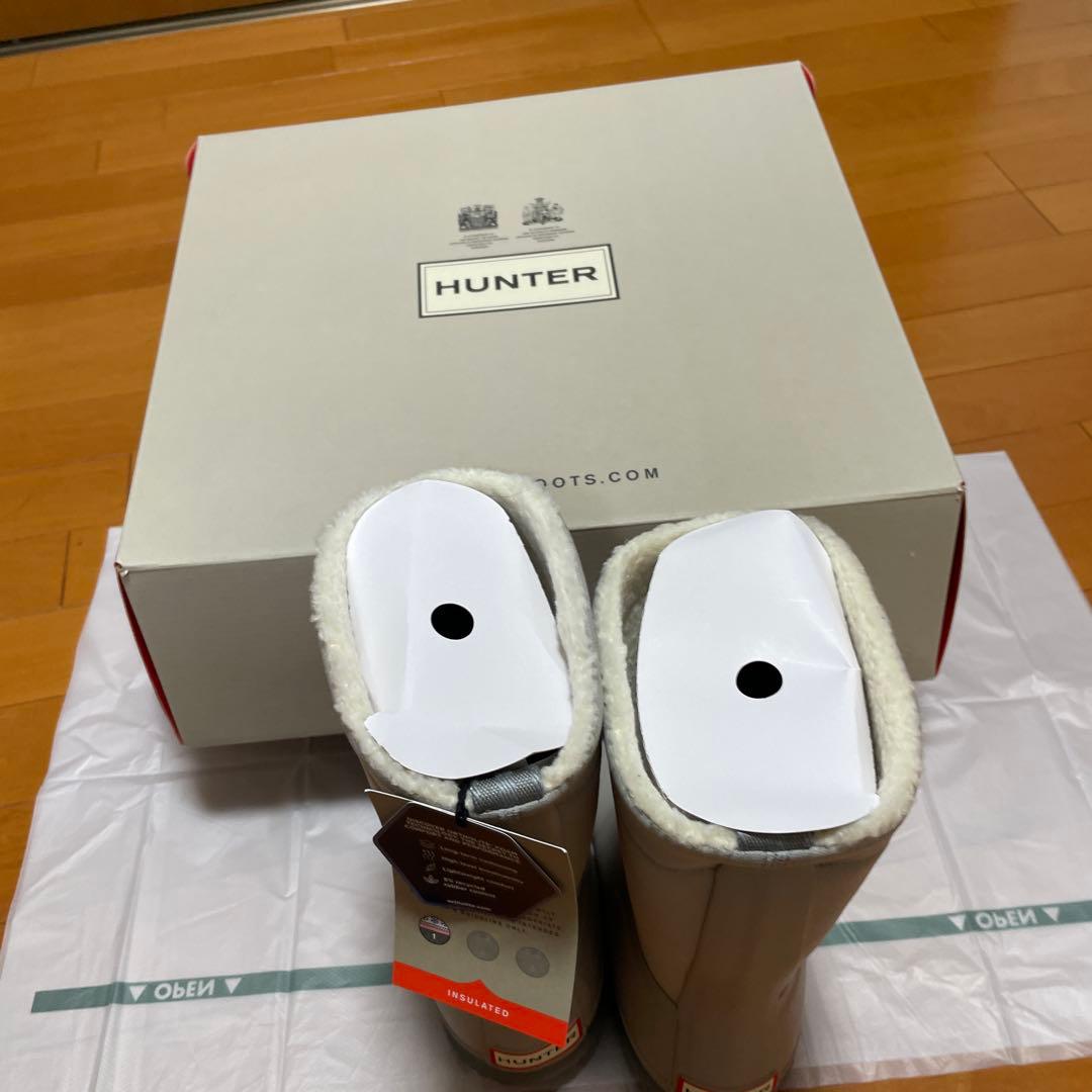 HUNTER インシュレーテッド 長靴 ホワイト