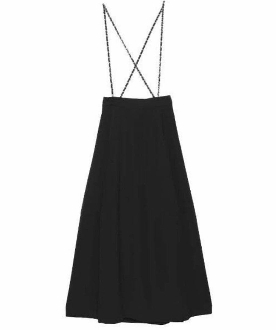 スカート AMERI CHAIN SUSPENDER SKIRT S