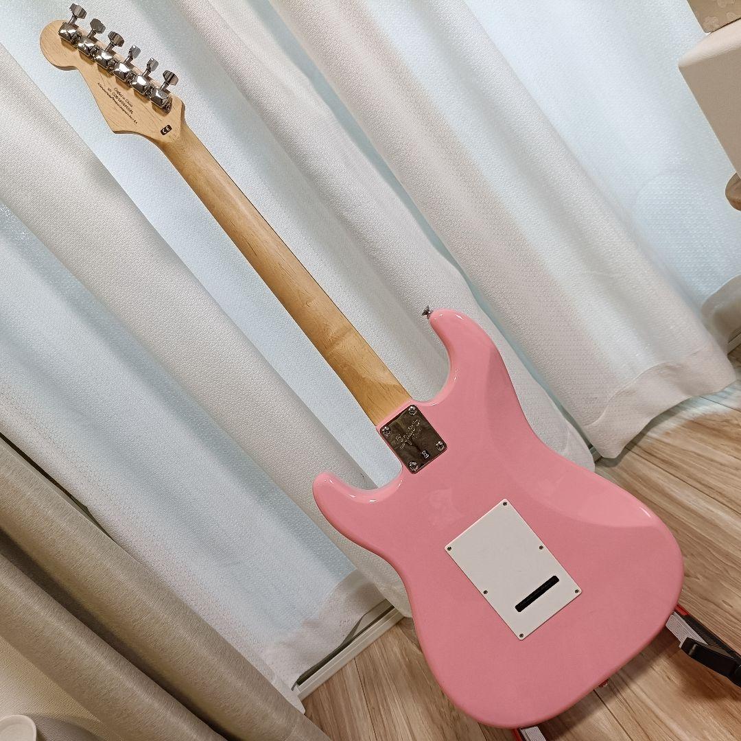 メンテ済｜Squier ストラトキャスター ピンク