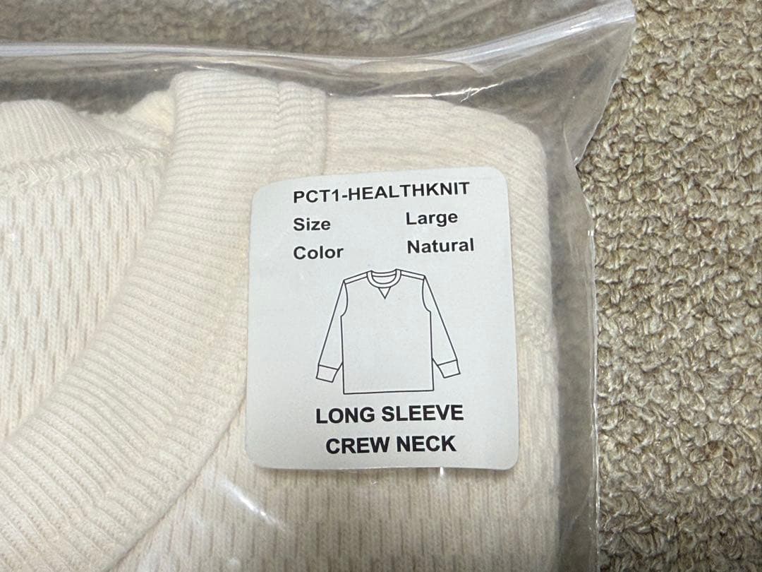 ヘルスニット×フェローズ サーマルロングスリーブ PCT1-HEALTHKNIT