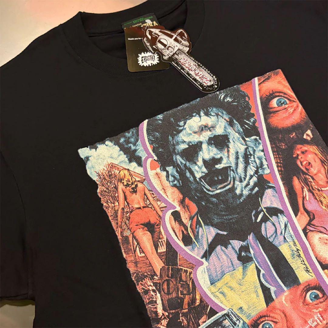 悪魔のいけにえ 4Kデジタルリマスター 公開50周年 記念版 Tシャツ XL