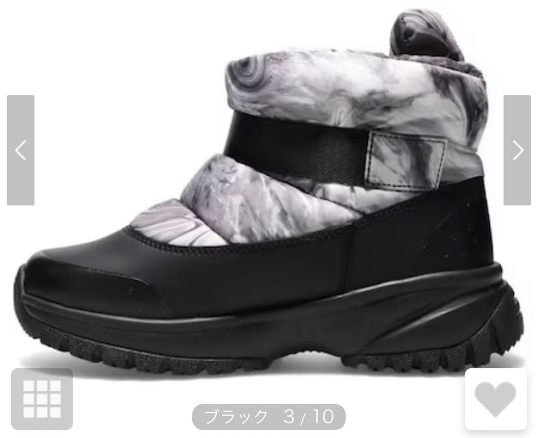 UGG Yose Puff Marble ブラック　23センチ