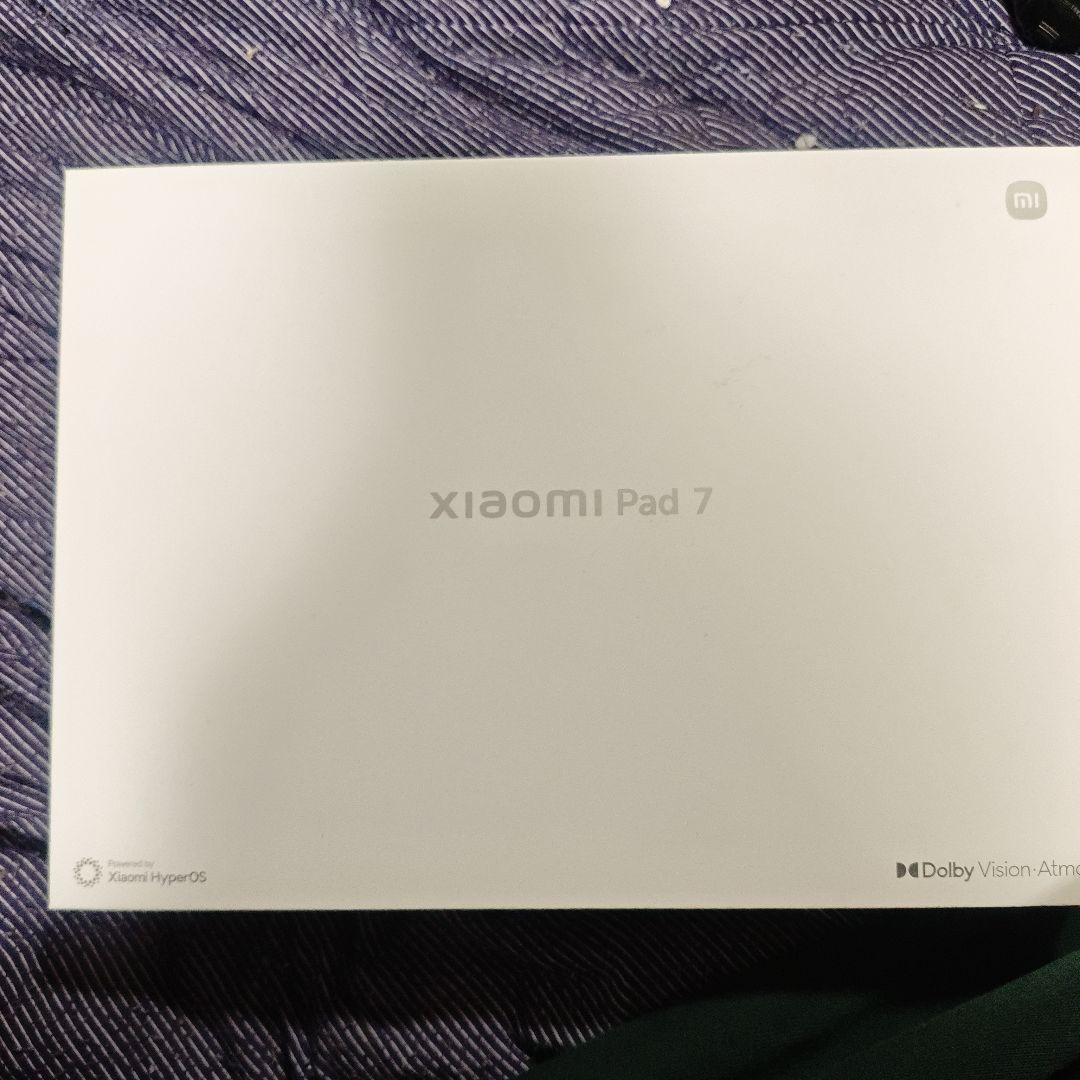 Xiaomi Pad 7 あと1時間ほどで取り止めます