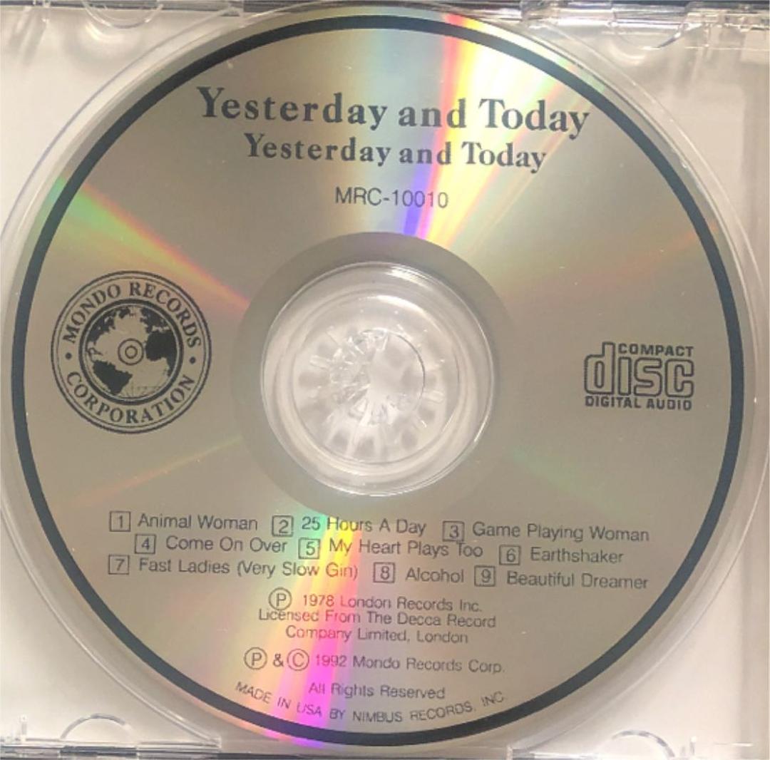YESTERDAY AND TODAY/ イエスタデイ・アンド・トゥデイ/'76