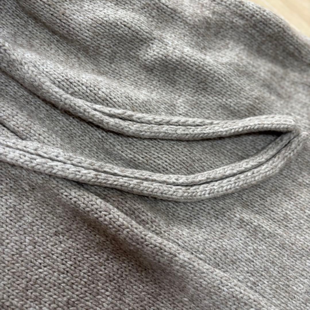 良品　evam eva エヴァムエヴァ　ニットカーディガン　ロング　完売