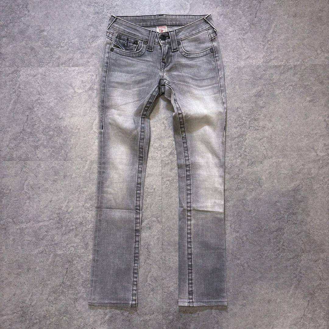 パンツ True Religion USA Made Grey Skinny 24