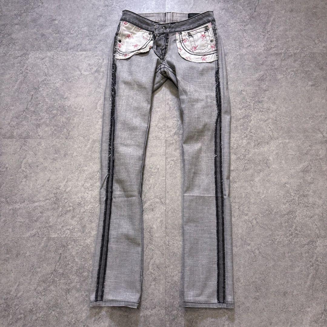 パンツ True Religion USA Made Grey Skinny 24