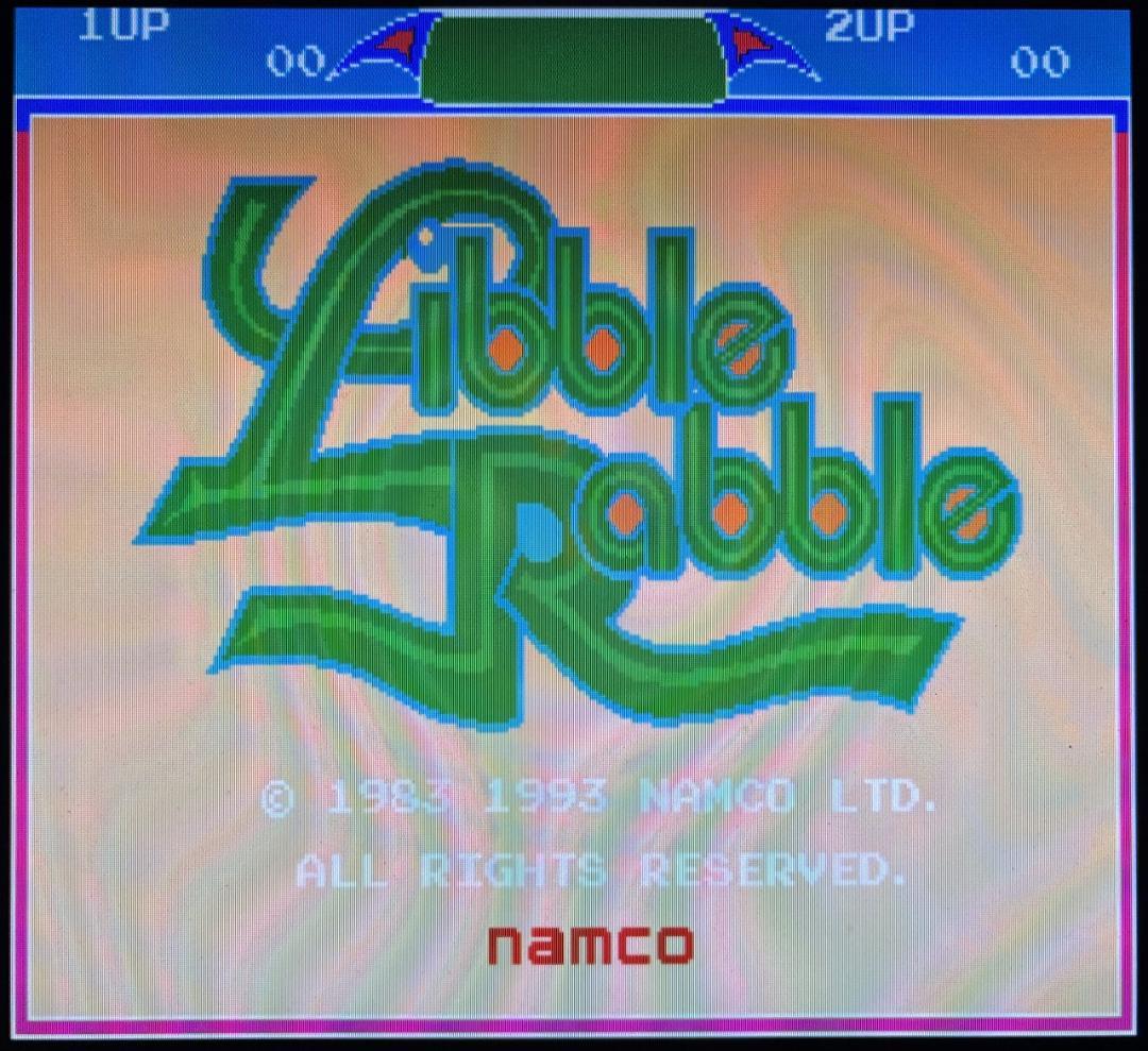 X68000用ソフト リブルラブル＋店頭デモ同梱版【ナムコ・マイコンソフト】