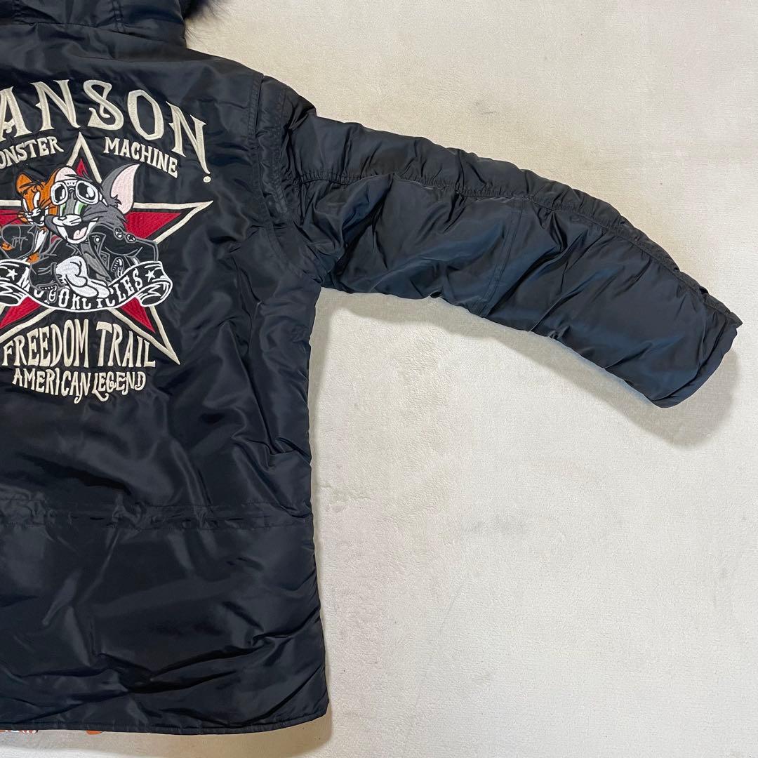 VANSON N-3B トムとジェリー　フライトジャケット　M
