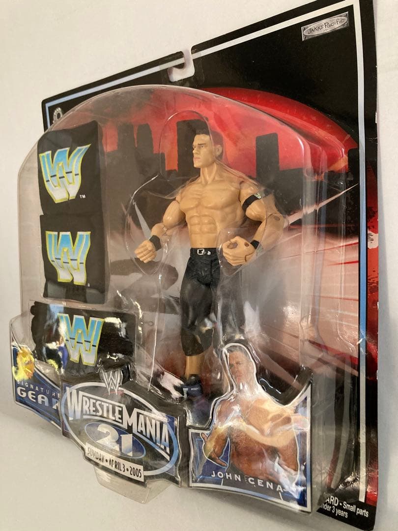 WWEスーパースター　ジョン・シナ　レッスルマニア21版　フィギュア