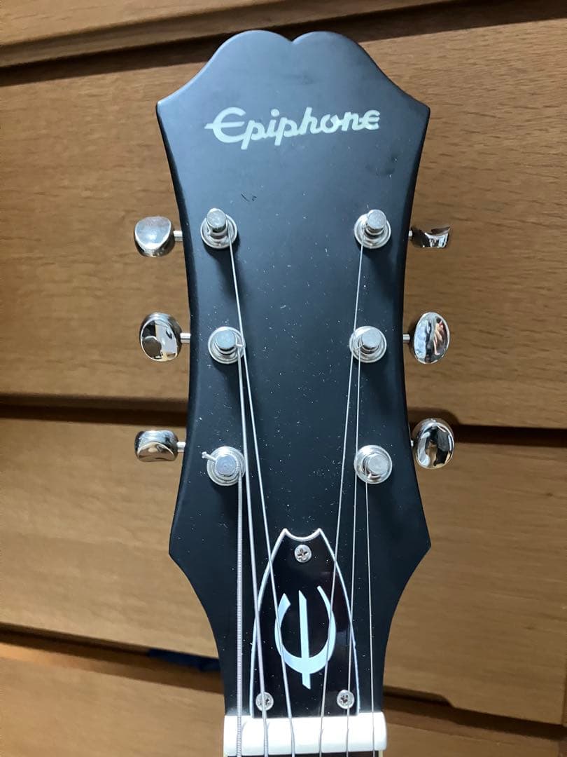 z*t様 Epiphone Casino Worn Ebony ギグバック付　カ