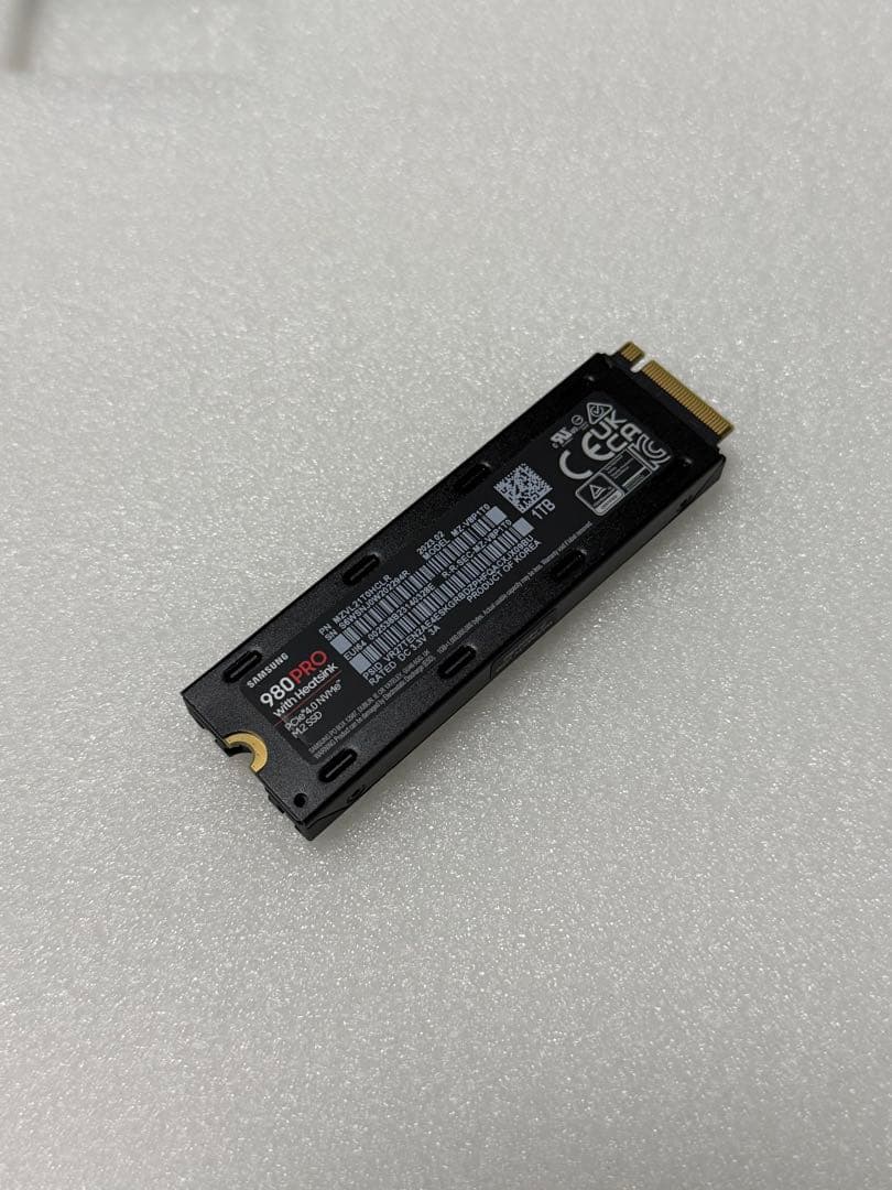 【SSD 1TB】SAMSUNG SSD 980 PRO 【動作確認済】