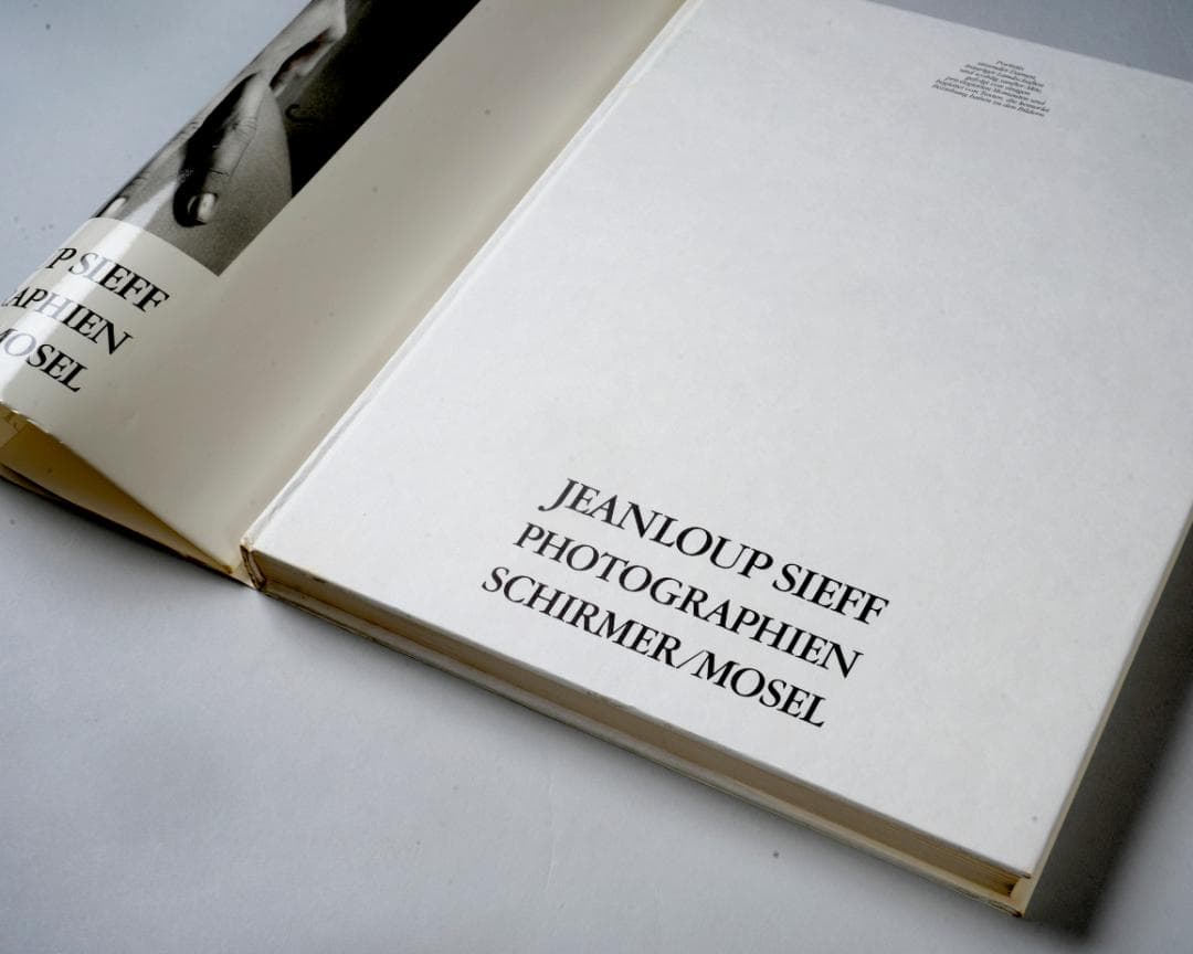 ジャンルー・シーフ　JEANLOUP SIEFF PHOTOGRAPHIEN