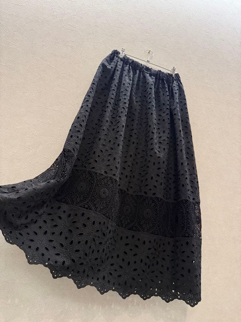 1er Arrondissement 41800円エンブロイダリーパネルスカート