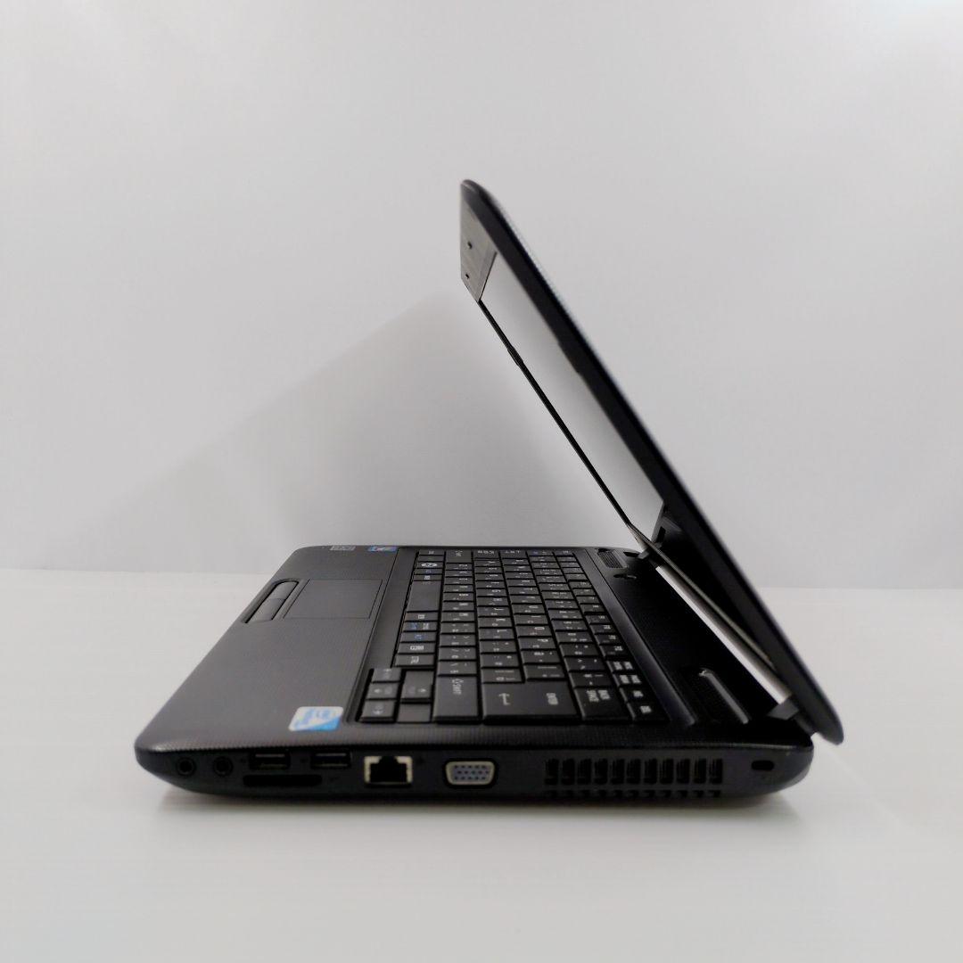 TOSHIBA 14型ノートPC 小型軽量 黒ノートパソコン すぐ使える g48