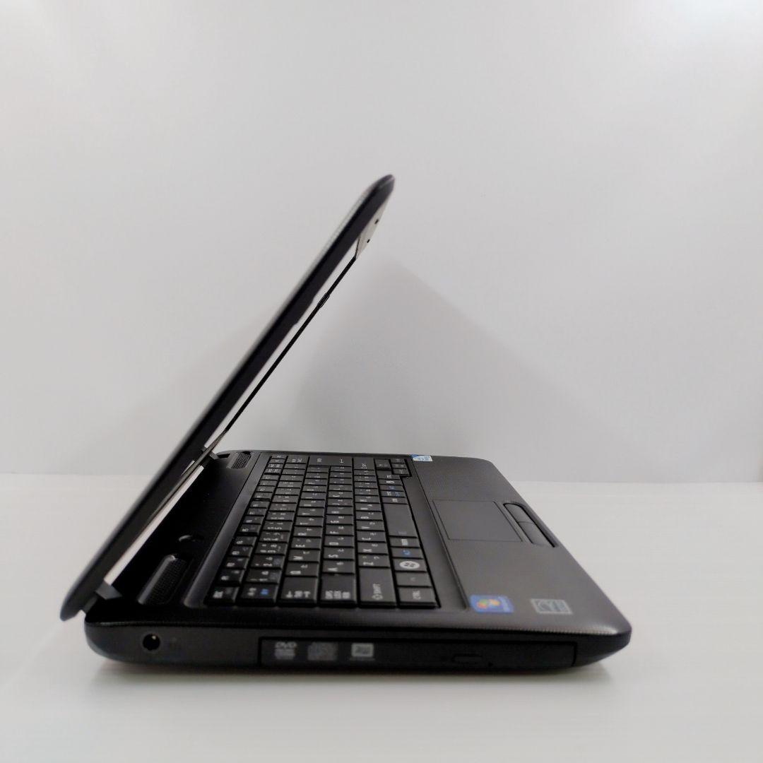 TOSHIBA 14型ノートPC 小型軽量 黒ノートパソコン すぐ使える g48