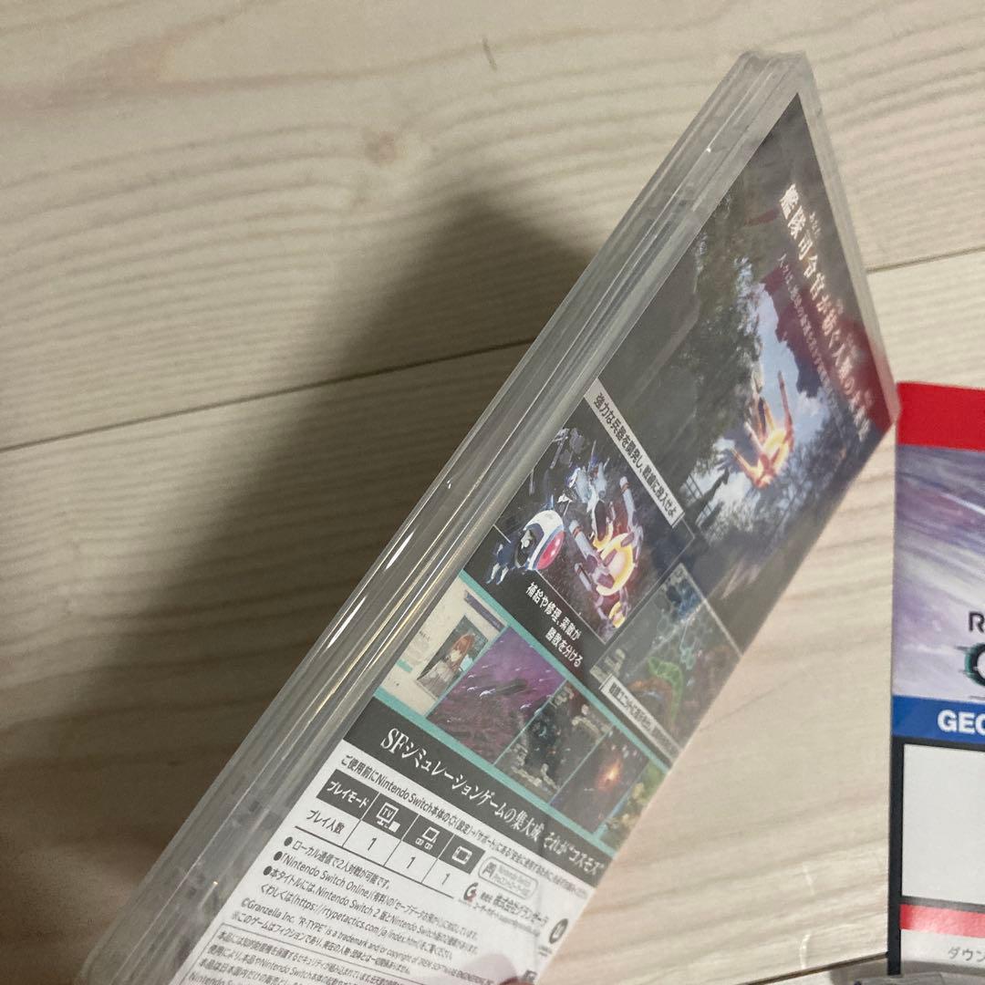 Switch R-TYPEタクティクス1・2コスモス　GEO 限定　DLC付き