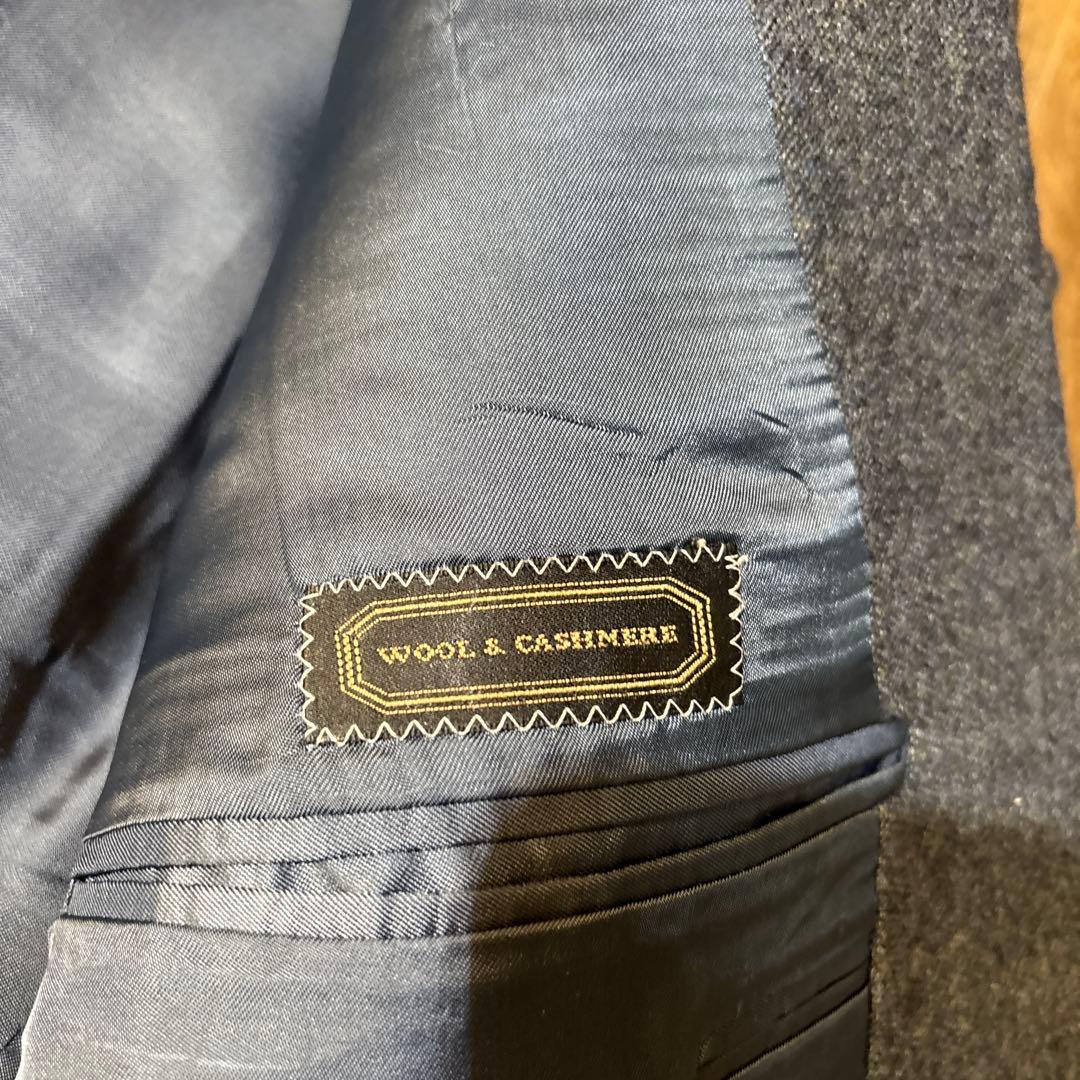 Herno ダブルブレストスーツ ブルーグレー