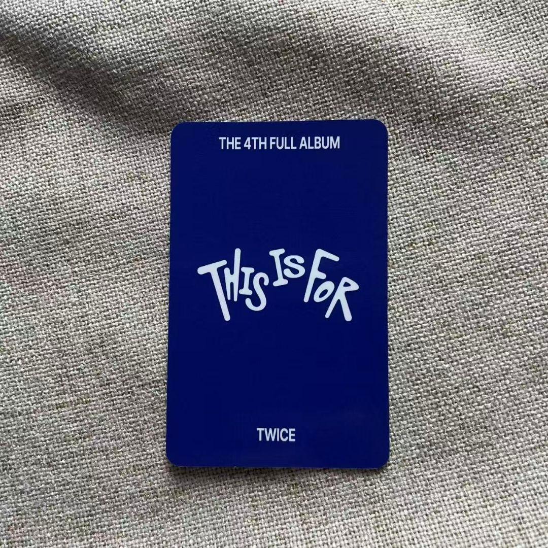 TWICE THIS IS FOR 限定 サノク トレカ ダヒョン