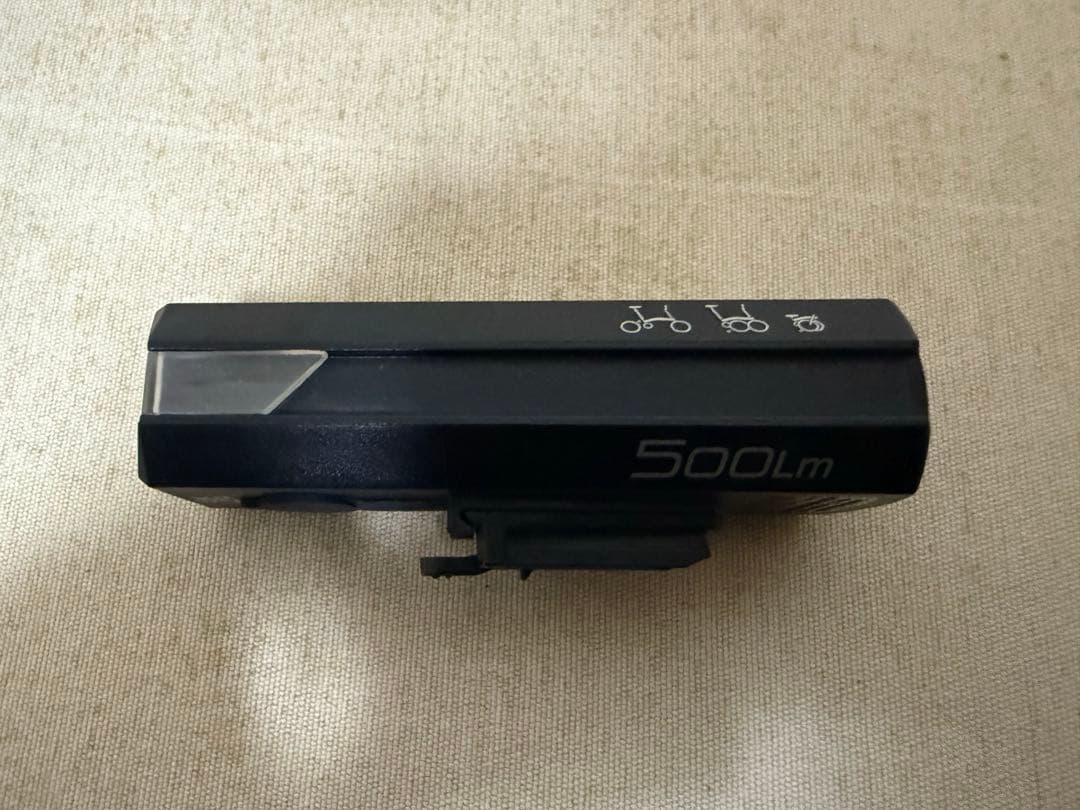 【美品】ブロンプトン純正 CATEYE 500Lm 専用ブラケット付