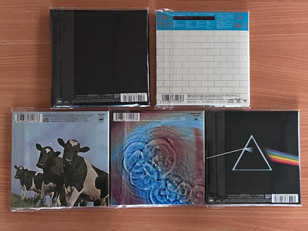 Pink Floyd ピンク・フロイド / 原子心母 他 紙ジャケ ５タイトル