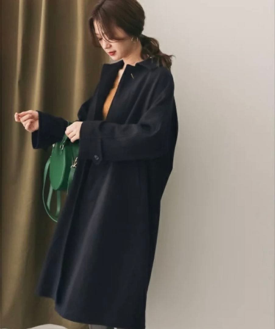 【美品】アーバンリサーチ　ネイビー　ロングコート