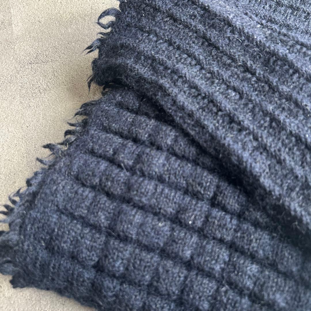 美品✨ STEPHAN SCHNEIDER ワッフル 大判 ストール 手洗い可