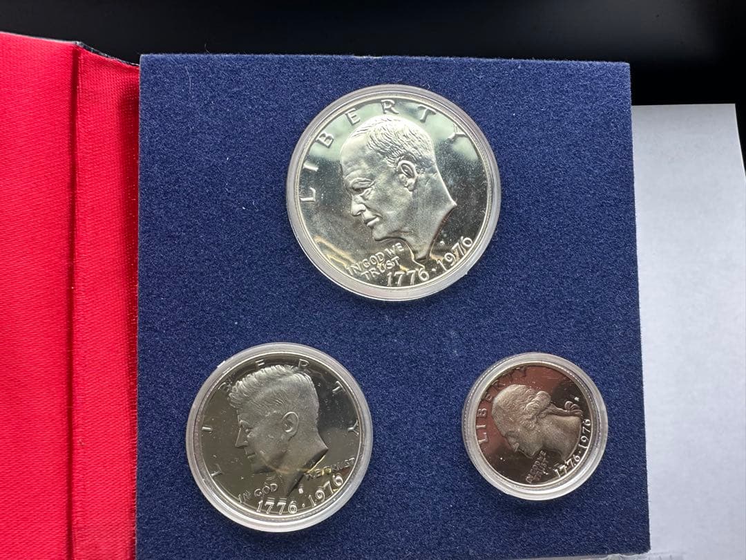 アメリカ独立200周年 銀貨セット 2セット6枚銀貨　アメリカ銀貨　本物