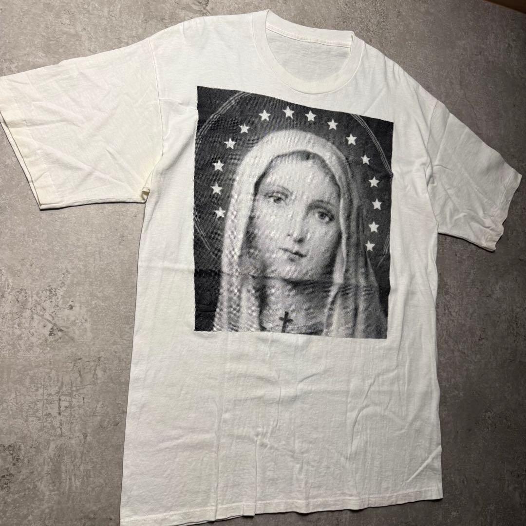 Maria マリア シングルステッチ ホワイト Tシャツ