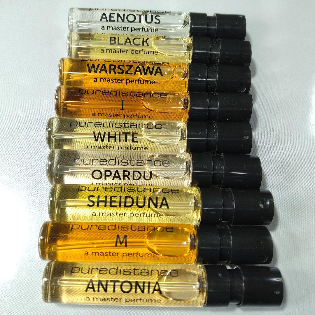 ☆未使用・ピュアディスタンス パルファム 2ml 9本セット☆