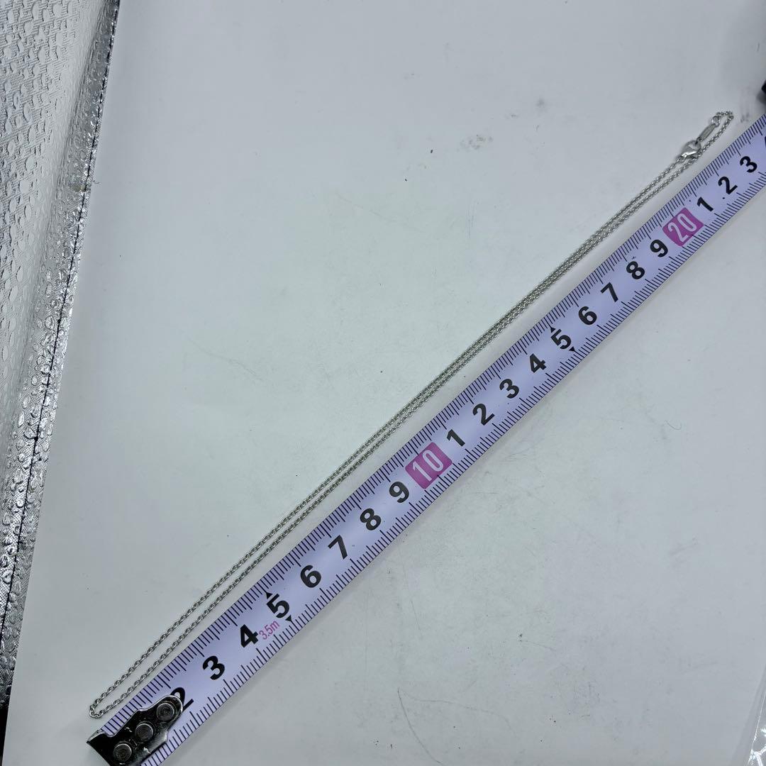 【美品】ティファニー ネックレス チェーンのみ 48cm 少し長め シルバー