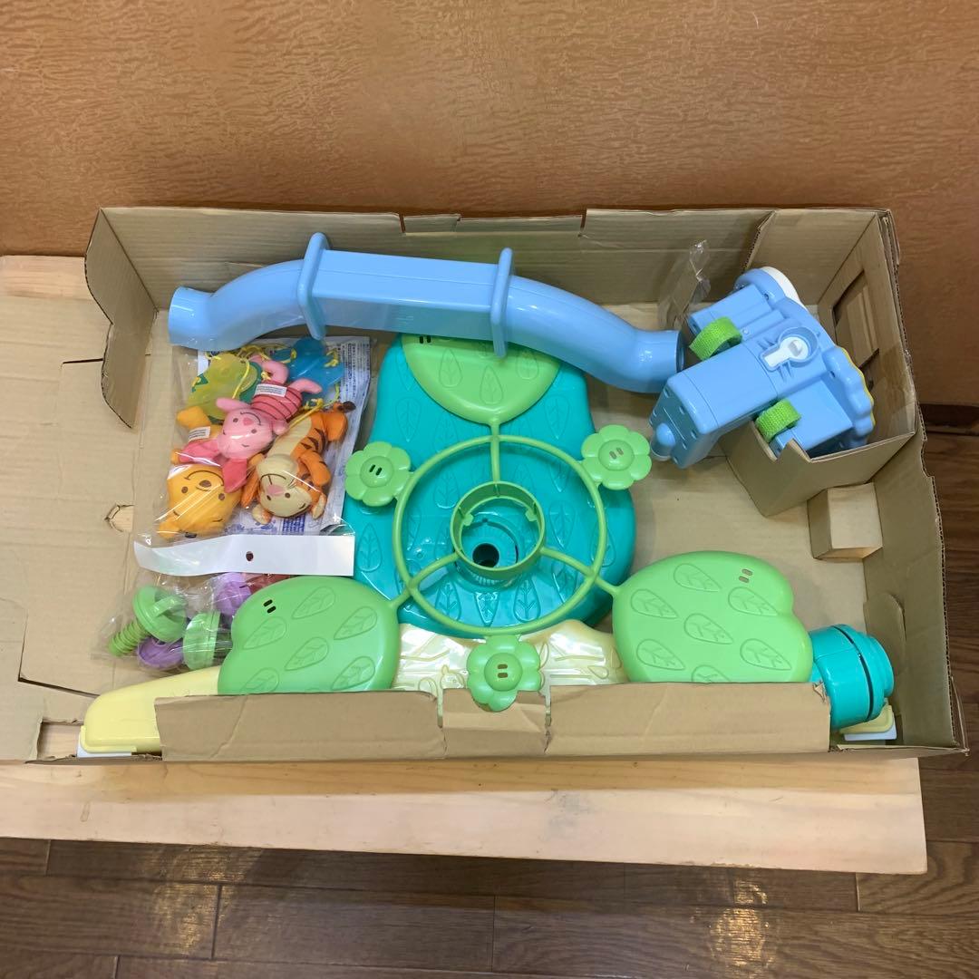 ☆美品☆ タカラトミー くまのプーさんえらべる回転6WAYジムにへんしんメリー