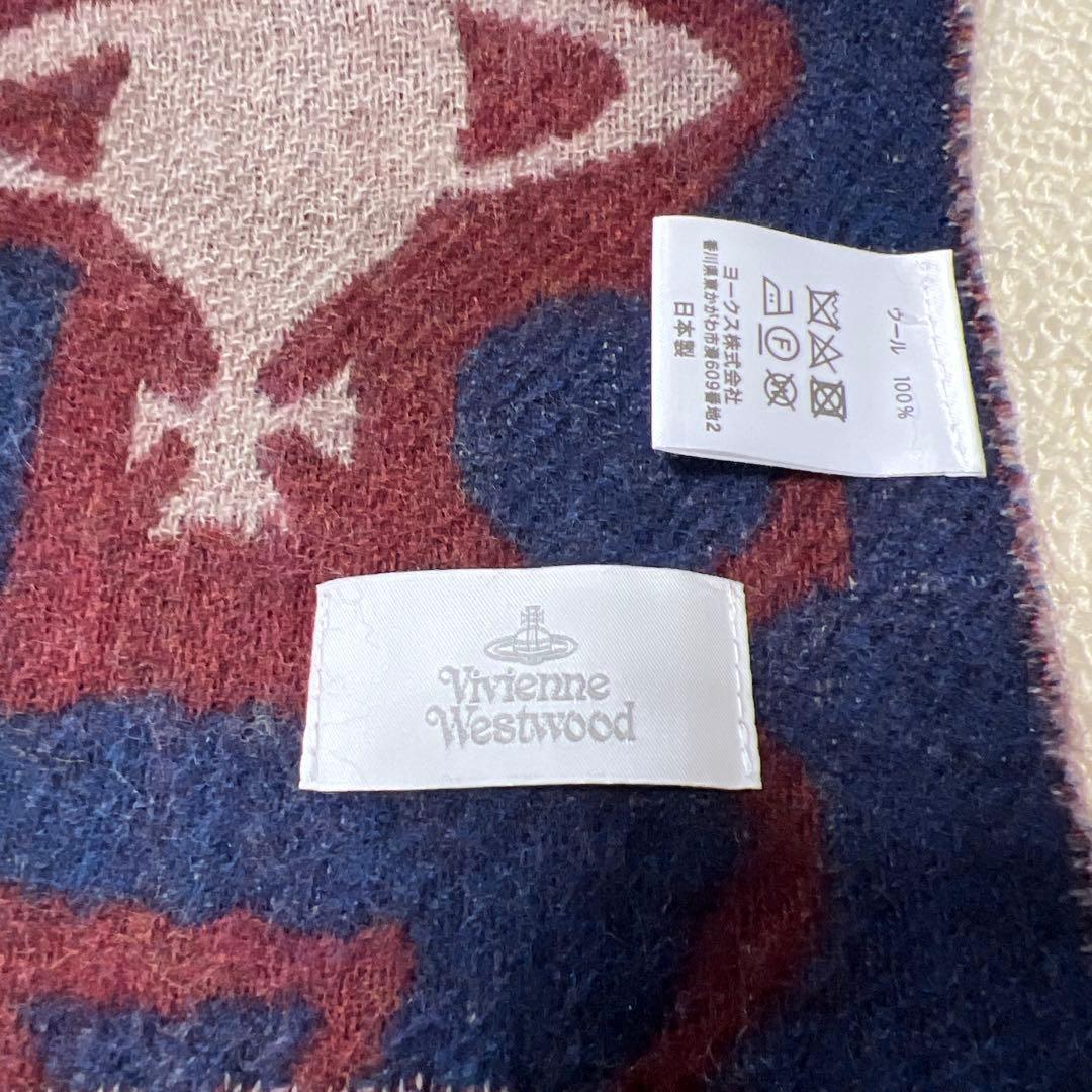 Vivienne Westwood オーブ柄マフラー