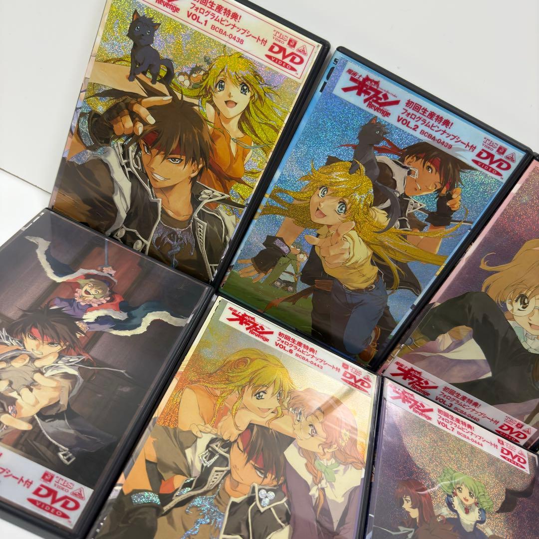 初回生産限定盤魔術士オーフェンリベンジ DVD全巻セット