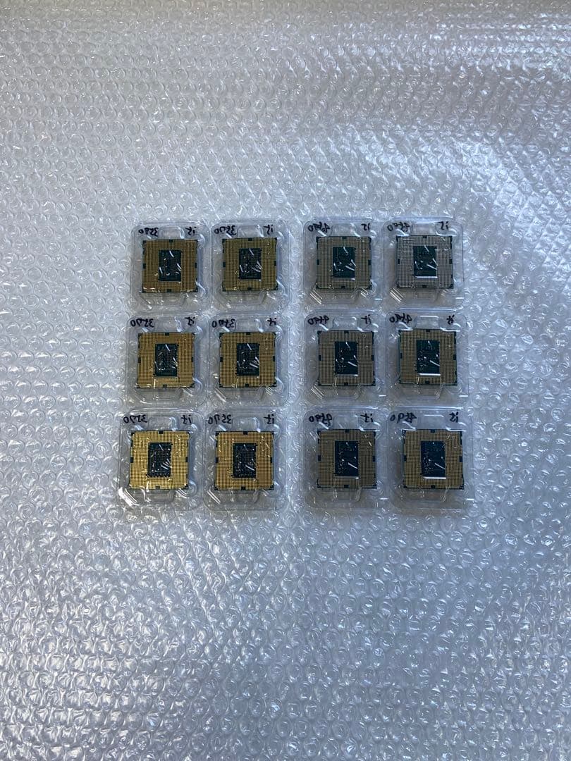 CPU INTELCOREi5 4590/6枚 3570/6枚 計12枚ジャンク
